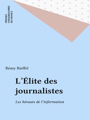 cover image of L'Élite des journalistes